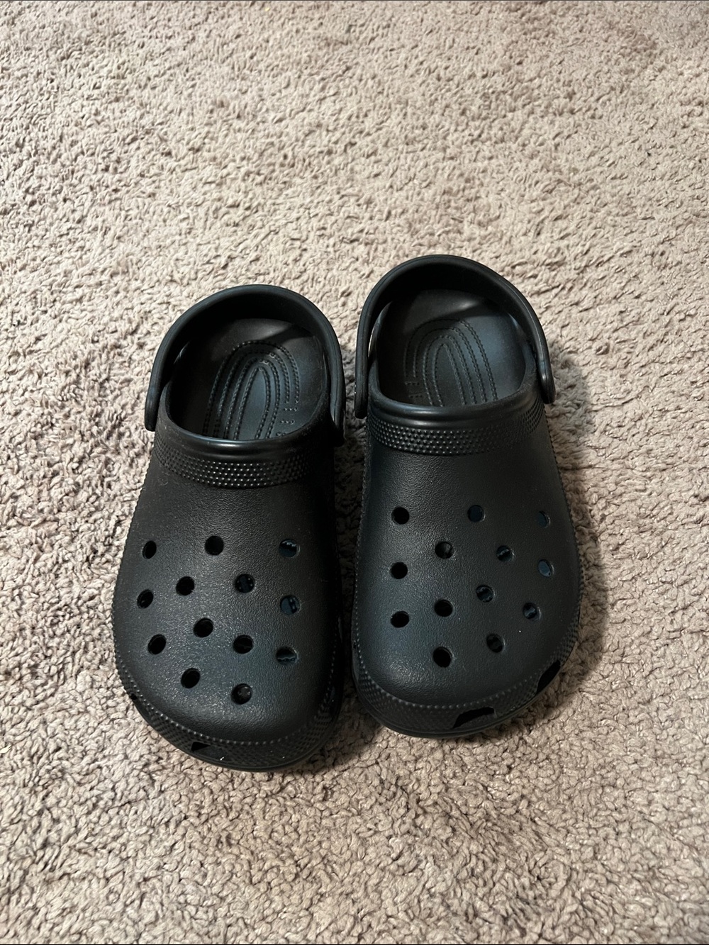 CROCS Black Classic Clogs